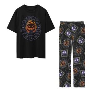 Men’s Nightmare Before Christmas Fright Lounge Set Medium